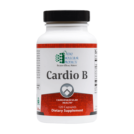 Cardio B - 120 Capsules Ortho-Molecular Supplement - Conners Clinic