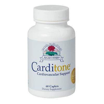 Carditone 60 Caplets Ayush Herbs - Conners Clinic