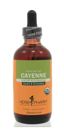 Cayenne - 4 ounce LIQUID Herb Pharm Cancer Support - Conners Clinic