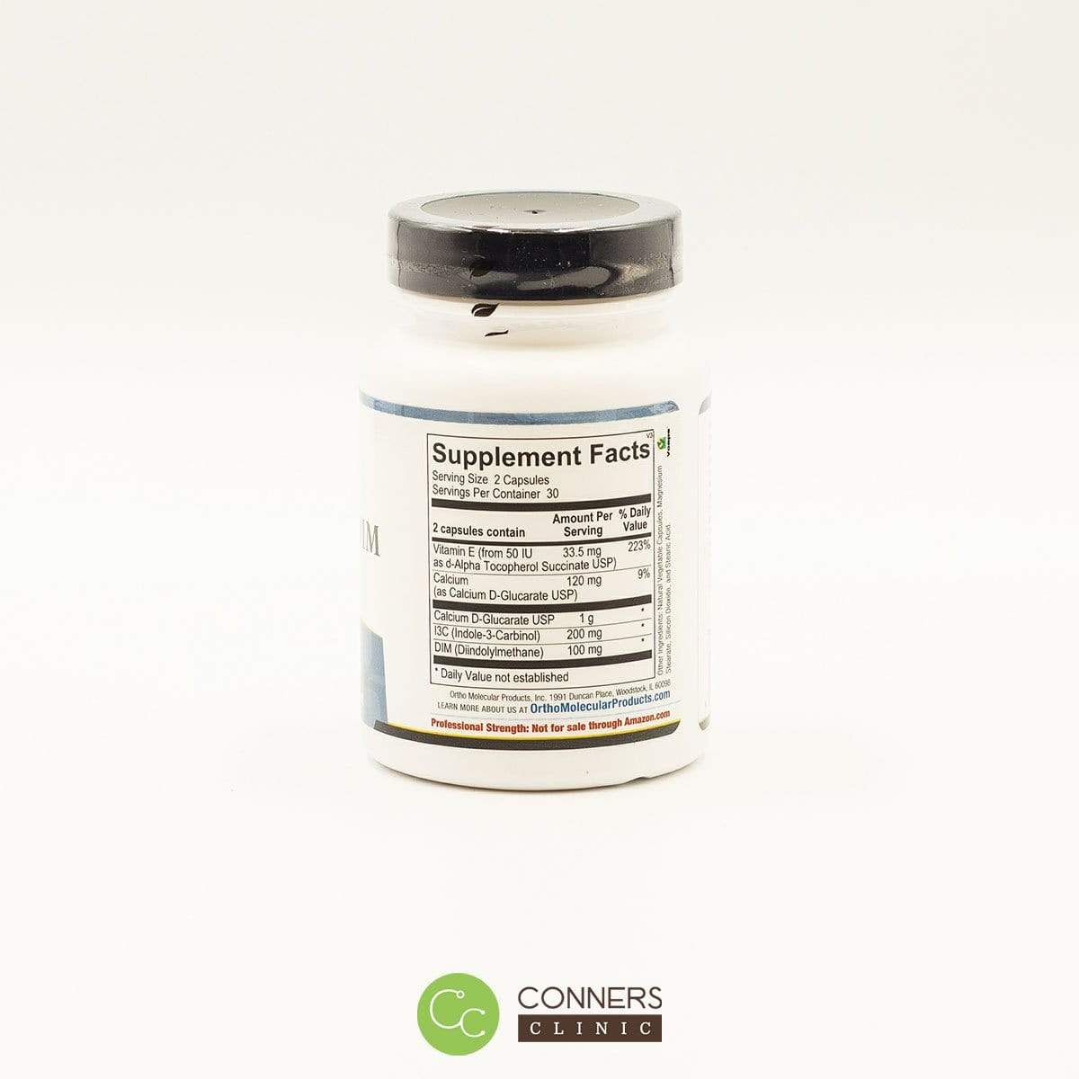 CDG EstroDIM - 60 Capsules Ortho-Molecular Cancer Support - Conners Clinic