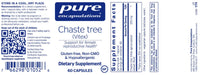Thumbnail for Chaste tree (Vitex) 60 vcaps * Pure Encapsulations Supplement - Conners Clinic