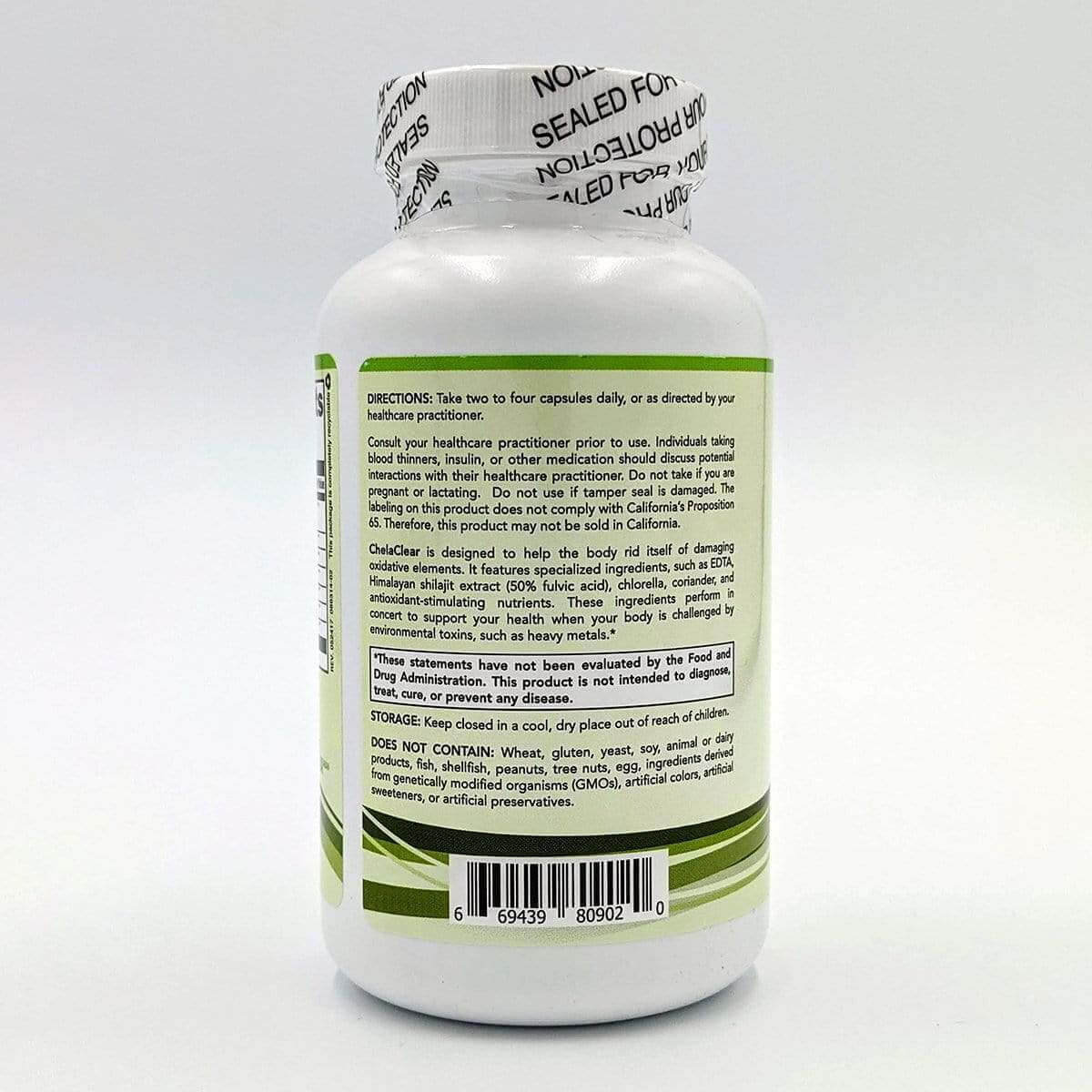 Chela Clear - 120 Caps Conners Clinic Supplement - Conners Clinic