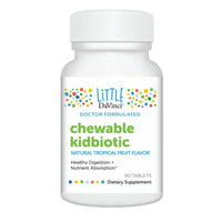 Thumbnail for Chewable Kidbiotic Tropical Fruit 90 Tablets DaVinci Labs Supplement - Conners Clinic