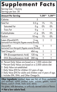 Thumbnail for Children's Eye Health Gummies Strawberry Lemonade 30 Gummies Nordic Naturals Supplement - Conners Clinic