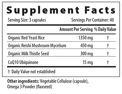 Cholesterol Care 120 Capsules Restorative Formulations Supplement - Conners Clinic