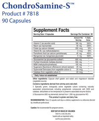 Thumbnail for CHONDROSAMINE S (90C) Biotics Research Supplement - Conners Clinic