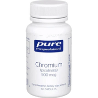 Thumbnail for Chromium (picolinate) 500 mcg 60 vcaps * Pure Encapsulations Supplement - Conners Clinic