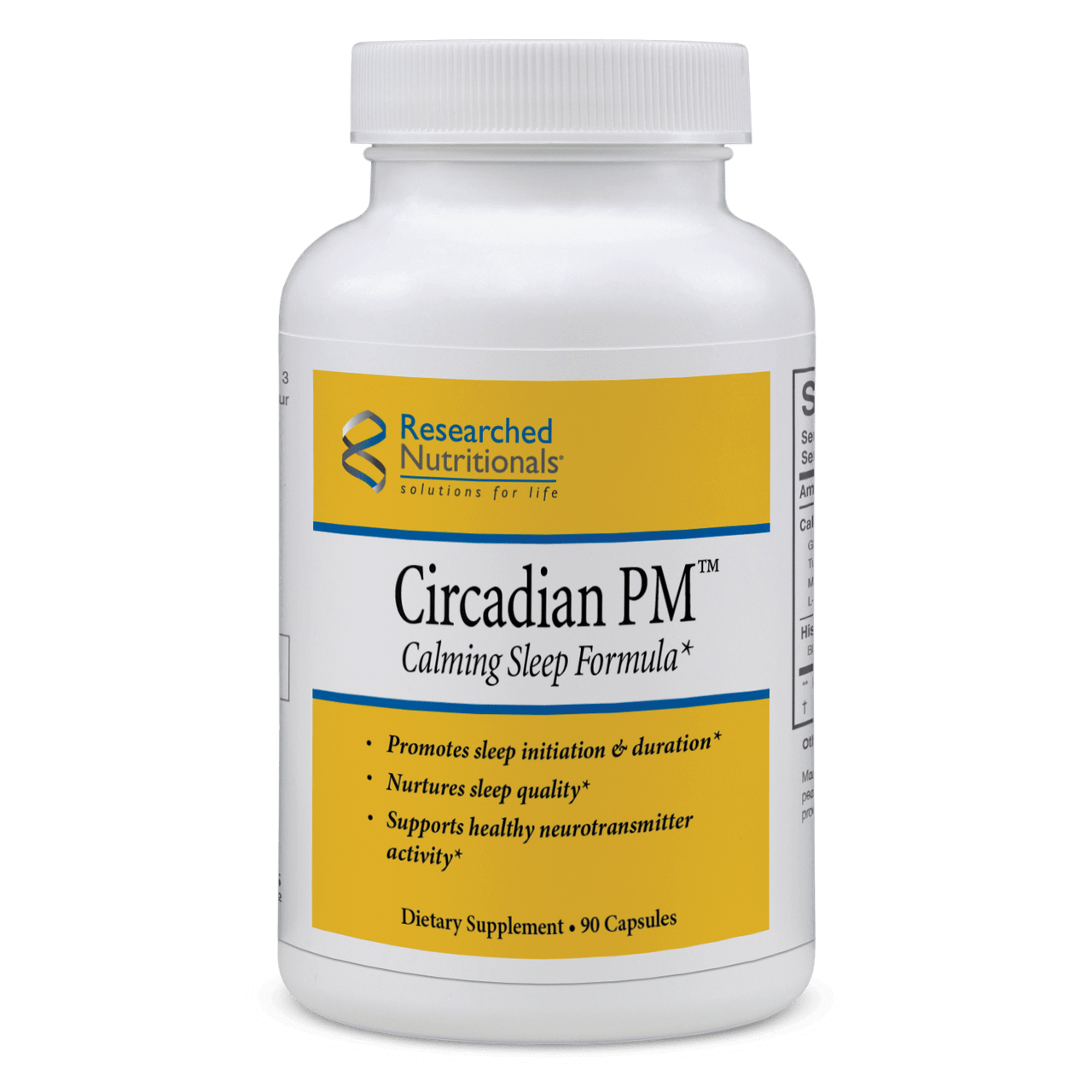 Circadian PM - 90 Capsules Researched Nutritionals Supplement - Conners Clinic