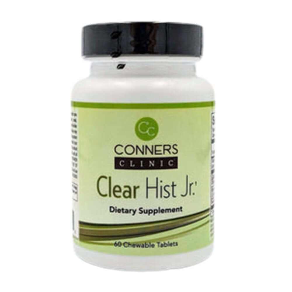 Clear Hist Jr - Chewable Natural Anti-Histamine for Kids - 60 Count Conners Clinic Supplement - Conners Clinic