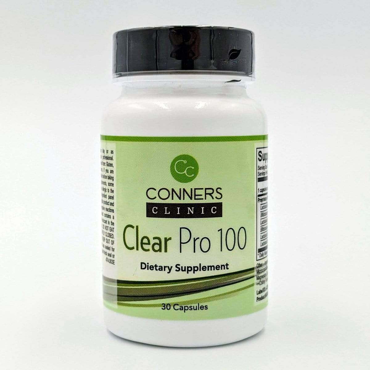 Clear Pro 100 - Probiotic Blend - 30 Count Conners Clinic Supplement - Conners Clinic
