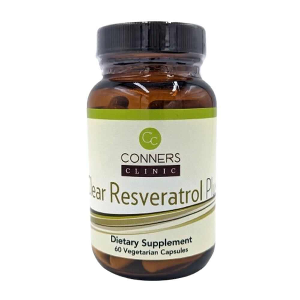Clear Resveratrol Plus - 60 caps Conners Clinic Supplement - Conners Clinic
