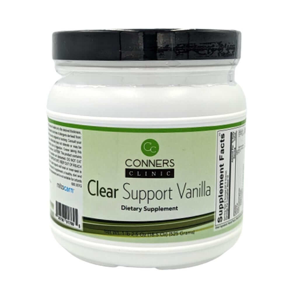Clear Support Vanilla - French Vanilla powder Conners Clinic Supplement - Conners Clinic