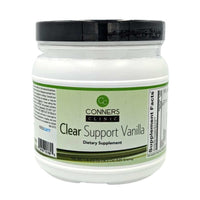 Thumbnail for Clear Support Vanilla - French Vanilla powder Conners Clinic Supplement - Conners Clinic