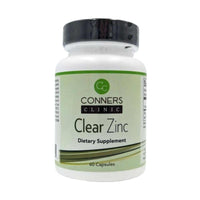 Thumbnail for Clear Zinc - 60 caps Conners Clinic Supplement - Conners Clinic