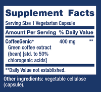 Thumbnail for CoffeeGenic® Green Coffee Extract 90 Capsules Life Extension - Conners Clinic