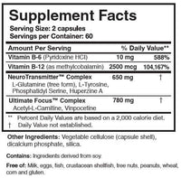 Thumbnail for CogniCare - 120 Capsules Researched Nutritionals Supplement - Conners Clinic