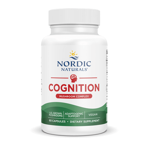Cognition Mushroom Complex 60 Capsules Nordic Naturals Supplement - Conners Clinic