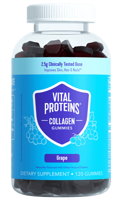 Collagen Gummies Grape 120 Gummies Vital Proteins Supplement - Conners Clinic