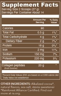 Thumbnail for Collagen Peptides Chocolate 14 Servings Vital Proteins Supplement - Conners Clinic