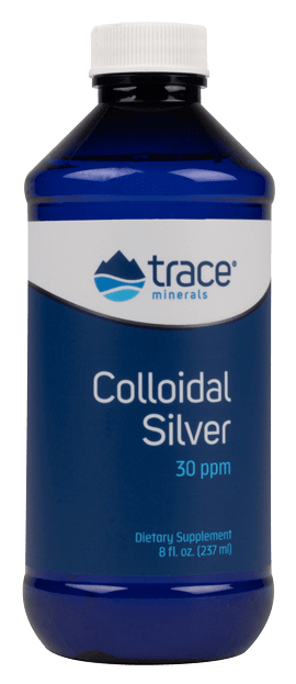 Colloidal Silver 30ppm 8 fl oz Trace Minerals Supplement - Conners Clinic