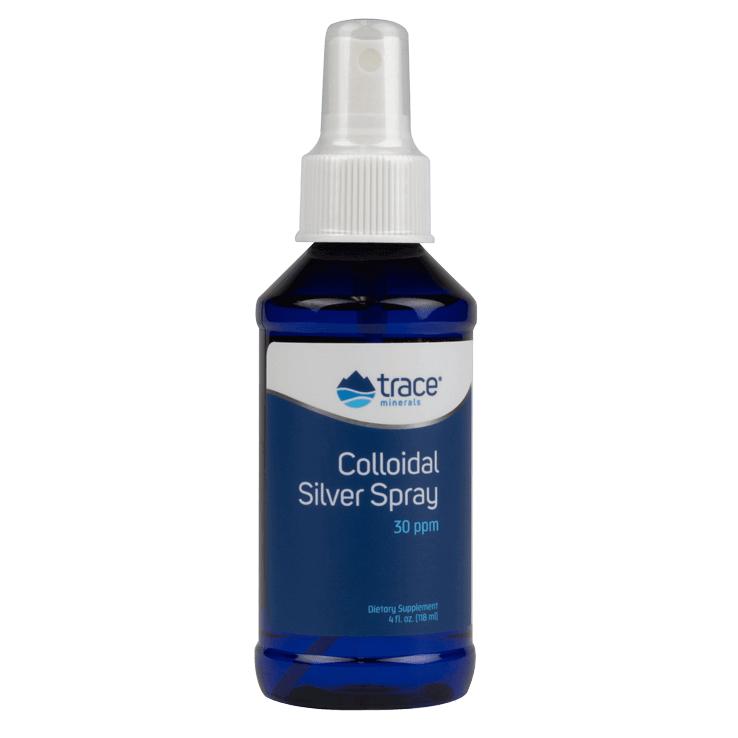 Colloidal Silver Spray 30ppm 4 fl oz Trace Minerals Supplement - Conners Clinic