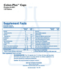 Thumbnail for COLON-PLUS CAPS (120C) Biotics Research Supplement - Conners Clinic