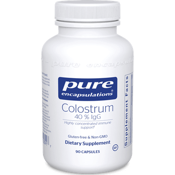 Colostrum 40% IgG 450 mg 90 vegcaps * Pure Encapsulations Supplement - Conners Clinic