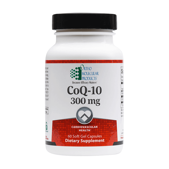 CoQ-10 300 MG - 60 capsules Ortho-Molecular Supplement - Conners Clinic