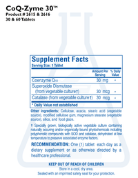 Thumbnail for COQ-ZYME 30 (60T) Biotics Research Supplement - Conners Clinic