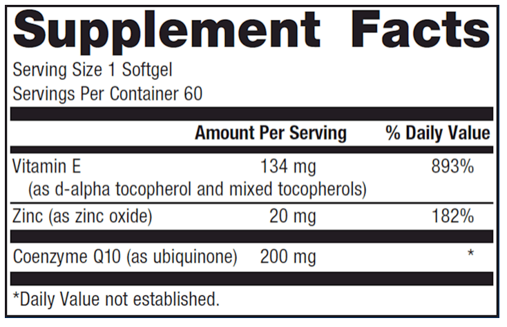 CoQ10 ST-200 60 softgels * Metagenics Supplement - Conners Clinic
