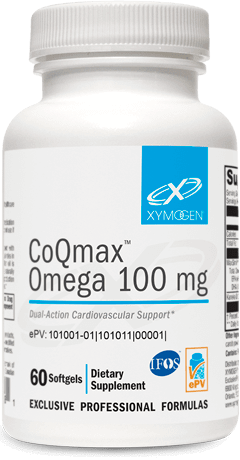 CoQmax™ Omega 100 mg 60 Softgels Xymogen Supplement - Conners Clinic