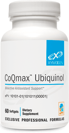 CoQmax™ Ubiquinol -  60 Softgels Xymogen Supplement - Conners Clinic