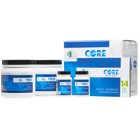 Core Restore 14-Day Kit (Chocolate) Ortho-Molecular Supplement - Conners Clinic
