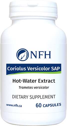 Coriolus Versicolor SAP 60 Capsules NFH Supplement - Conners Clinic