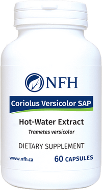 Thumbnail for Coriolus Versicolor SAP 60 Capsules NFH Supplement - Conners Clinic