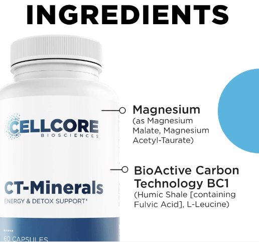 CT Minerals Cell Core Supplement - Conners Clinic