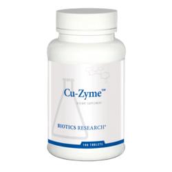 CU-ZYME (100T) Biotics Research Supplement - Conners Clinic