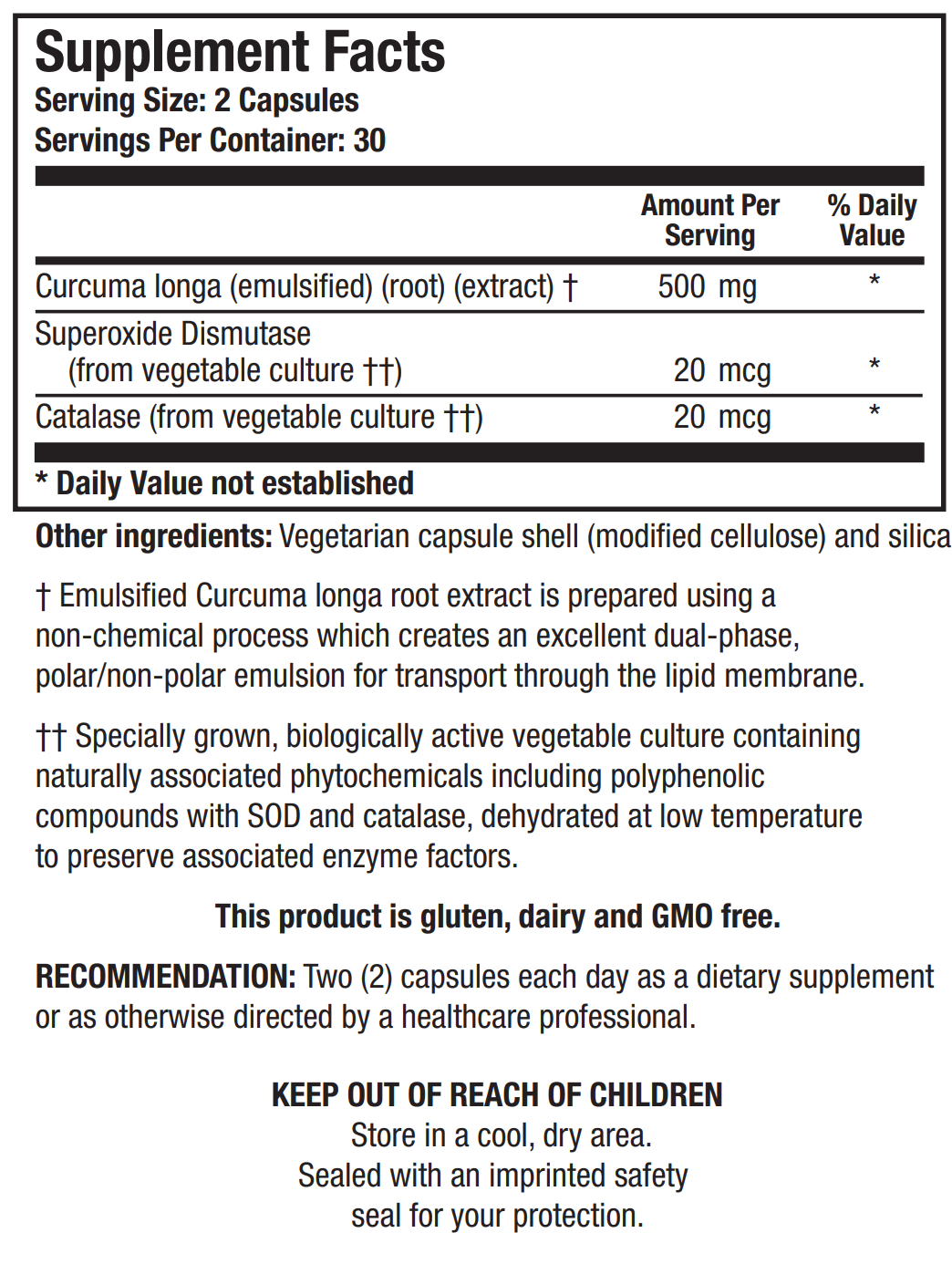 CURCUMRX (60C) Biotics Research Supplement - Conners Clinic