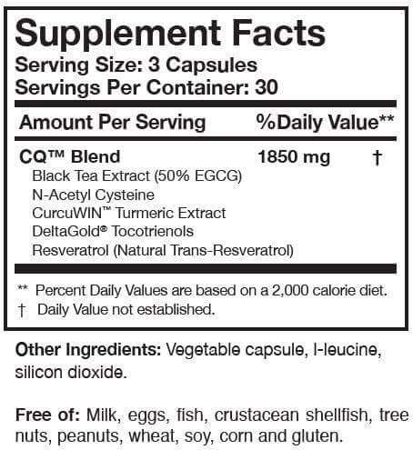 CytoQuel - 90 Capsules Researched Nutritionals Supplement - Conners Clinic