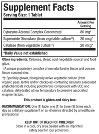 Thumbnail for CYTOZYME-AD (180T) Biotics Research Supplement - Conners Clinic