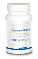Cytozyme-PT/HPT - 180 Tablets Biotics Research Supplement - Conners Clinic