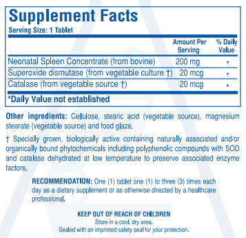 CYTOZYME-SP (60T) Biotics Research Supplement - Conners Clinic