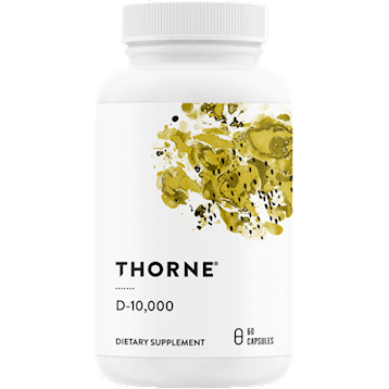 D-10,000 60 caps Thorne Supplement - Conners Clinic