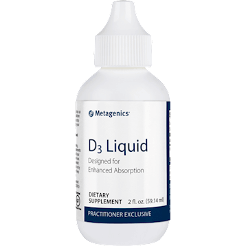 D3 Liquid 1000 IU 2 oz * Metagenics Supplement - Conners Clinic