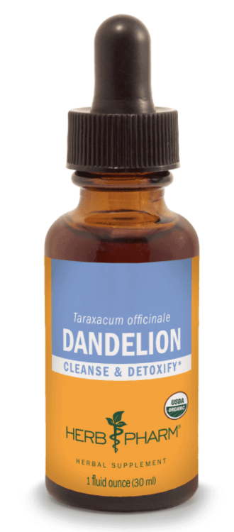 Dandelion Extract - 4 oz liquid Herb Pharm Supplement - Conners Clinic