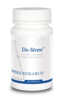Thumbnail for De-Stress - 30 caps Biotics Research Supplement - Conners Clinic