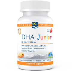 DHA Junior 180 Softgels Nordic Naturals Supplement - Conners Clinic