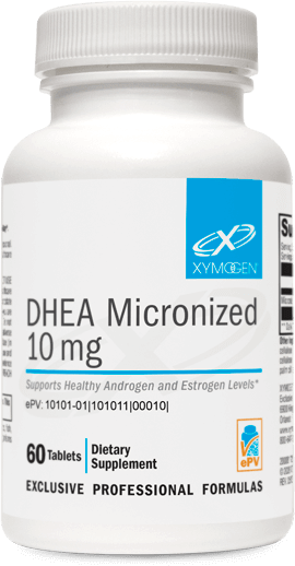 DHEA Micronized 10mg. -  60 Tablets Xymogen Supplement - Conners Clinic