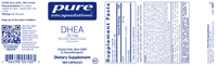 Thumbnail for DHEA (micronized) 25 mg 180 vcaps * Pure Encapsulations Supplement - Conners Clinic