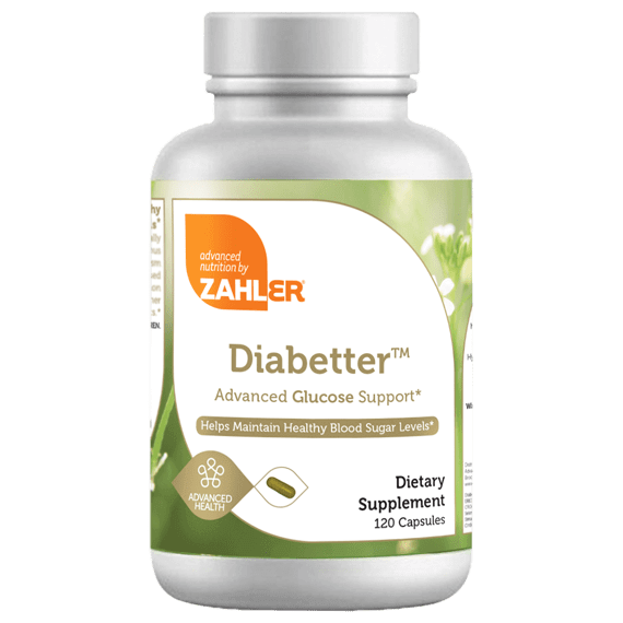 Diabetter 120 Capsules Zahler Supplement - Conners Clinic